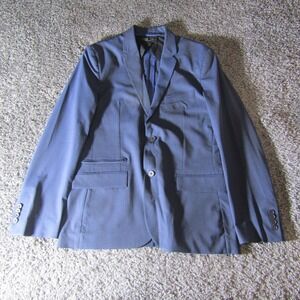 Perry Ellis Suit Jacket Mens 40 Motion Unstructured Unlined Stretch Blazer Sport